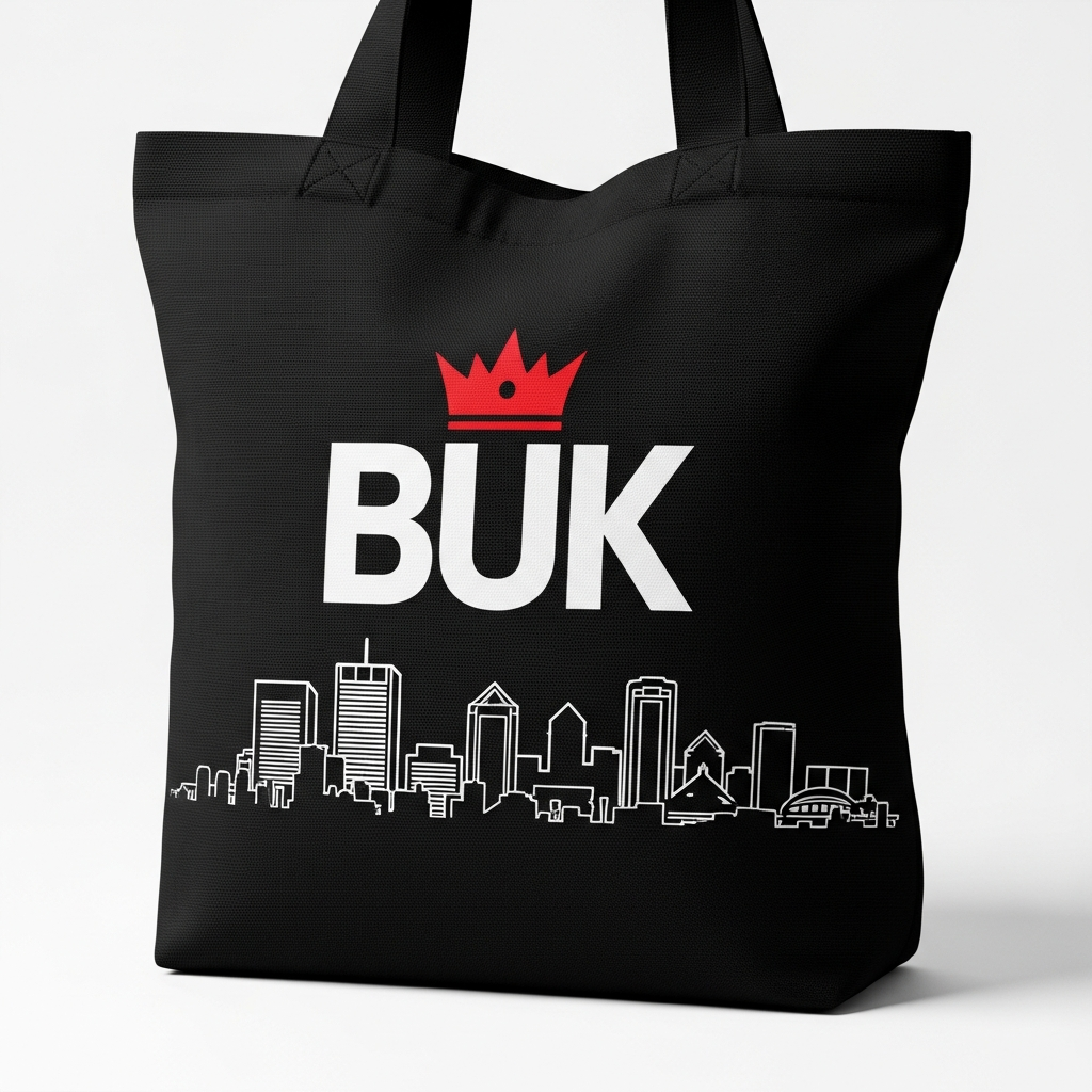 Crown Canvas Tote